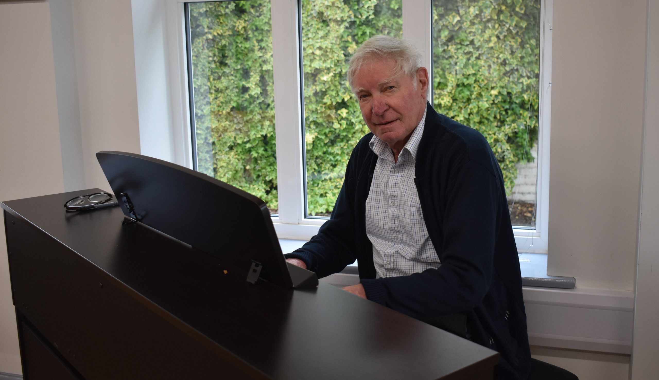 Chris Ball Playing the piano